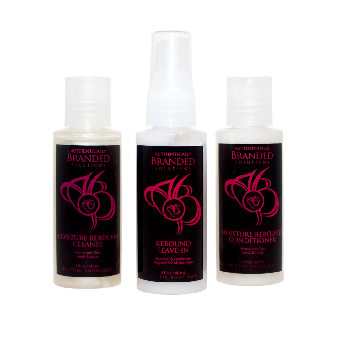 2 fl oz. Moisture Rebound Combo plus Leave-In Sample Set