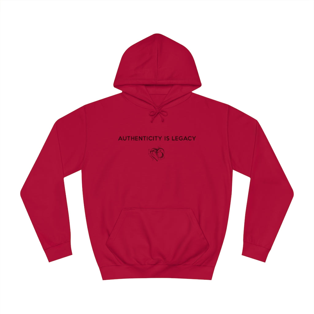 Authentically Branded Unisex College Hoodie 6 - Your Canvas for Comfort and Creativity