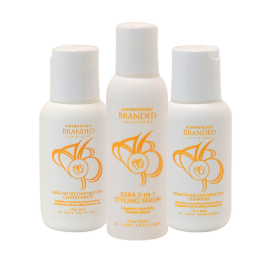 2 fl oz. Keratin Trio Sample Set